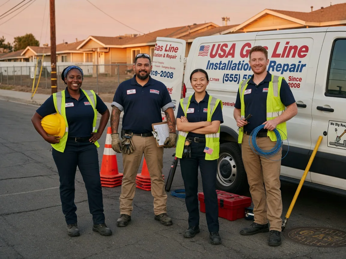 Gas Line Installation company in Emden, MO